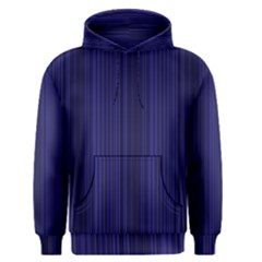 Deep Blue Lines Men s Pullover Hoodie by Valentinaart