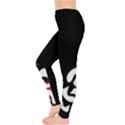 Elegant abstraction Leggings  View3