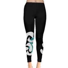 Elegant Abstraction Leggings  by Valentinaart