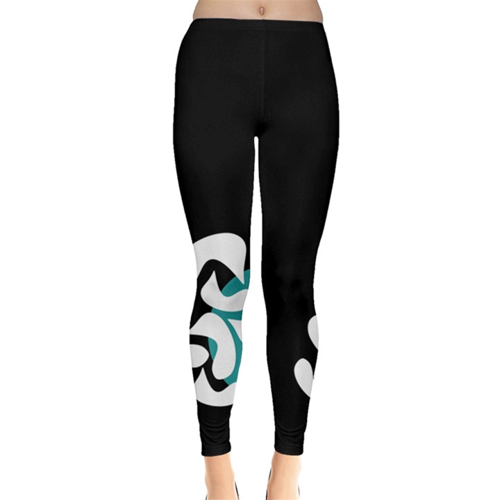 Elegant abstraction Leggings 