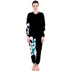 Elegant Abstraction Onepiece Jumpsuit (ladies)  by Valentinaart