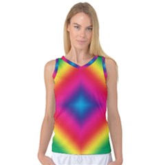 Hippie  Women s Basketball Tank Top by Valentinaart