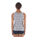 Black and white elegant pattern Women s Sport Tank Top  View2