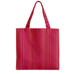 Elegant Lines Zipper Grocery Tote Bag by Valentinaart