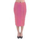 Elegant lines Velvet Midi Pencil Skirt View1