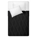 Black pattern Duvet Cover Double Side (Single Size) View1