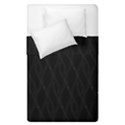 Black pattern Duvet Cover Double Side (Single Size) View2