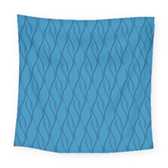 Blue Pattern Square Tapestry (large) by Valentinaart