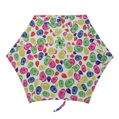 Colorful Roses Mini Folding Umbrellas by Valentinaart