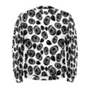 Black roses pattern Men s Sweatshirt View1