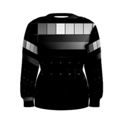 Grayscale Test Pattern Women s Sweatshirt by Nexatart