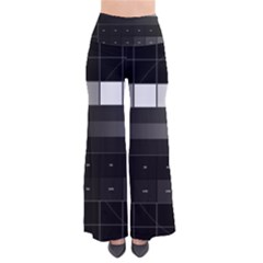 Grayscale Test Pattern Pants by Nexatart