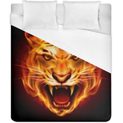 Tiger Duvet Cover (california King Size) by Nexatart