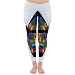 Abstract Animal Art Butterfly Classic Winter Leggings by Nexatart