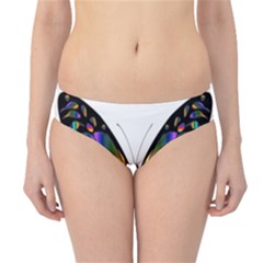 Abstract Animal Art Butterfly Hipster Bikini Bottoms by Nexatart