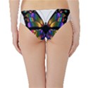 Abstract Animal Art Butterfly Hipster Bikini Bottoms View2