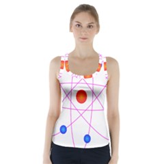 Atom Model Vector Clipart Racer Back Sports Top by Nexatart