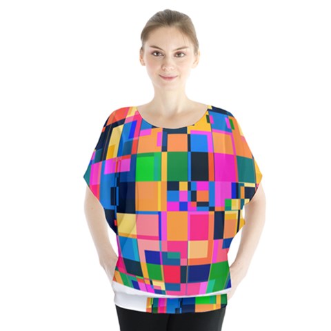 Color Focusing Screen Vault Arched Blouse by Nexatart