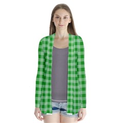 Gingham Background Fabric Texture Cardigans by Nexatart