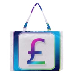 Icon Pound Money Currency Symbols Medium Tote Bag by Nexatart