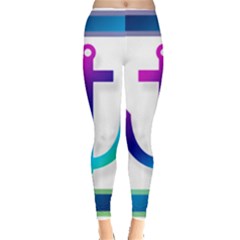 Icon Anchor Containing Fixing Leggings  by Nexatart