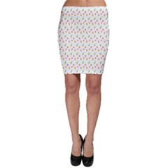 Fruit Pattern Vector Background Bodycon Skirt by Nexatart