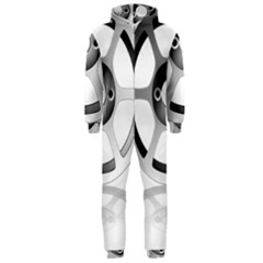 Car Wheel Chrome Rim Hooded Jumpsuit (men)  by Nexatart