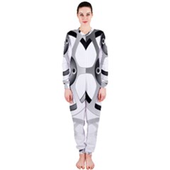 Car Wheel Chrome Rim Onepiece Jumpsuit (ladies)  by Nexatart