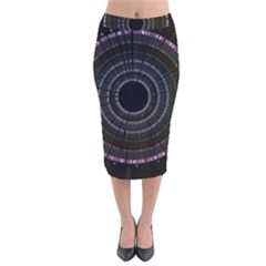 Circos Comp Inv Velvet Midi Pencil Skirt by Nexatart