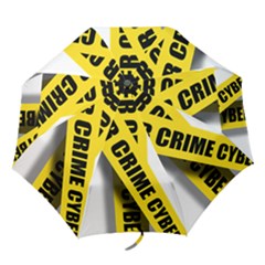 Internet Crime Cyber Criminal Folding Umbrellas by Nexatart