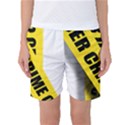 Internet Crime Cyber Criminal Women s Basketball Shorts View1