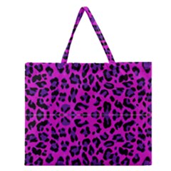 Pattern Design Textile Zipper Large Tote Bag