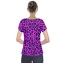 Pattern Design Textile Short Sleeve Front Detail Top View2