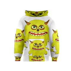 Monster Troll Halloween Shudder Kids  Pullover Hoodie by Nexatart