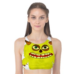 Monster Troll Halloween Shudder Tank Bikini Top