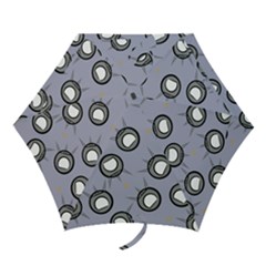 Rocket Ship Wallpaper Background Mini Folding Umbrellas by Nexatart