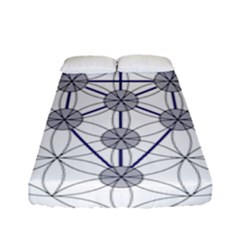 Tree Of Life Flower Of Life Stage Fitted Sheet (full/ Double Size) by Nexatart