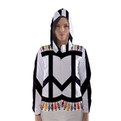 Male Man Boy Masculine Sex Gender Hooded Wind Breaker (women) by Nexatart