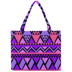 Seamless Purple Pink Pattern Mini Tote Bag