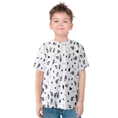 Paisley Floral Flourish Decorative Kids  Cotton Tee