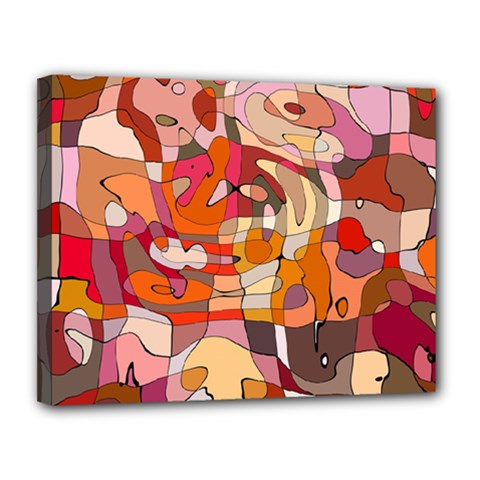 Abstract Abstraction Pattern Modern Canvas 14  X 11 