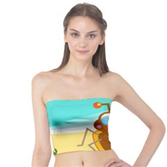 Animal Nature Cartoon Bug Insect Tube Top by Nexatart