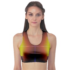 Abstract Painting Sports Bra