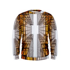 Architecture Facade Buildings Windows Kids  Sweatshirt