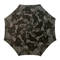 Background For Scrapbooking Or Other Camouflage Patterns Beige And Brown Golf Umbrellas by Nexatart