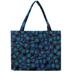 Background Abstract Textile Design Mini Tote Bag by Nexatart