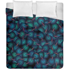 Background Abstract Textile Design Duvet Cover Double Side (california King Size) by Nexatart