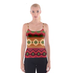 Background Plot Fashion Spaghetti Strap Top by Nexatart