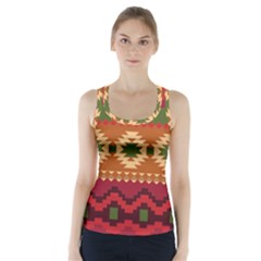 Background Plot Fashion Racer Back Sports Top by Nexatart