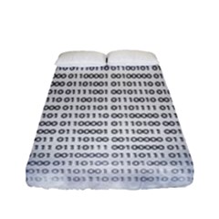 Binary Computer Technology Code Fitted Sheet (full/ Double Size)